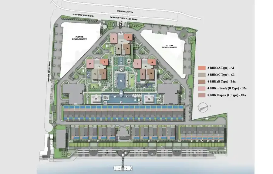 PS Sansara master plan layout