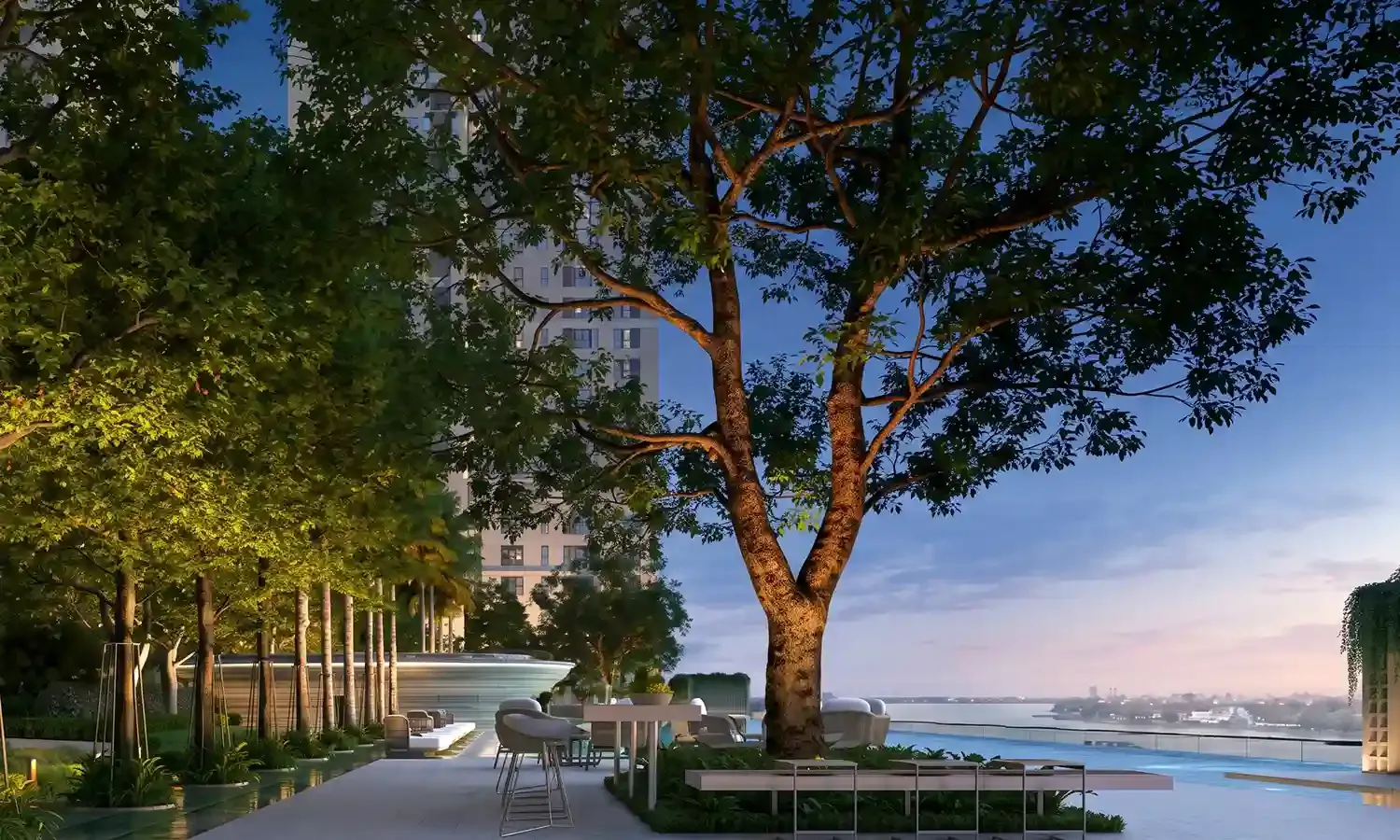 Twilight Elevated Oasis