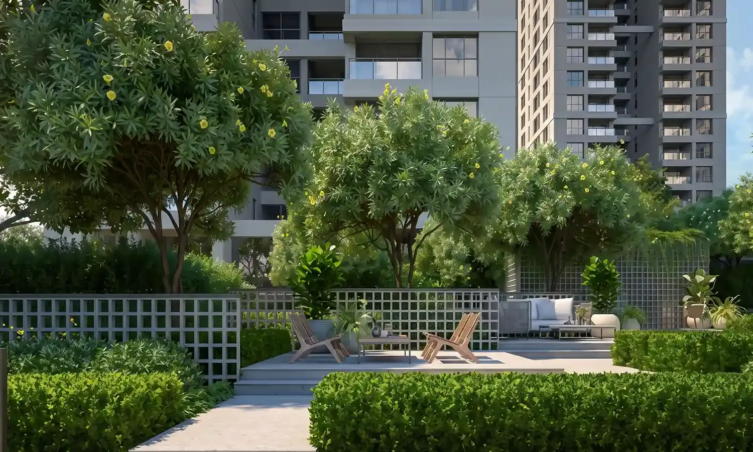 Landscaped Courtyard Retreat